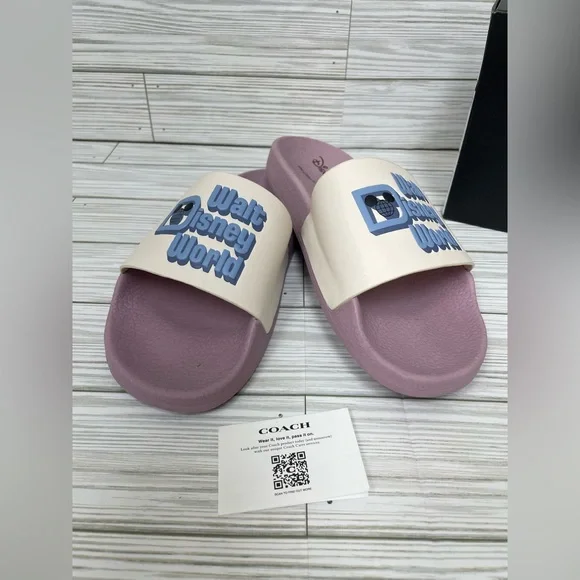 Coach Walt Disney World‎ 50th Anniversary Sandals Women Size 7